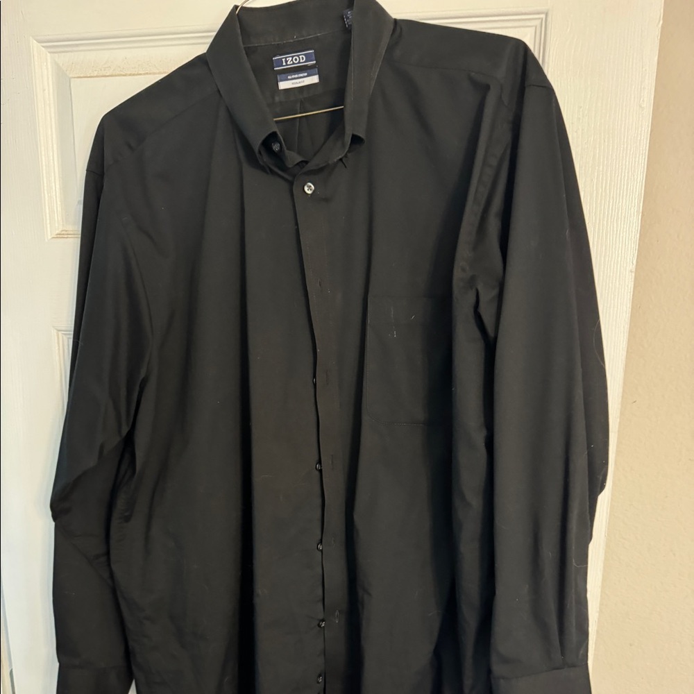 Black dress shirt